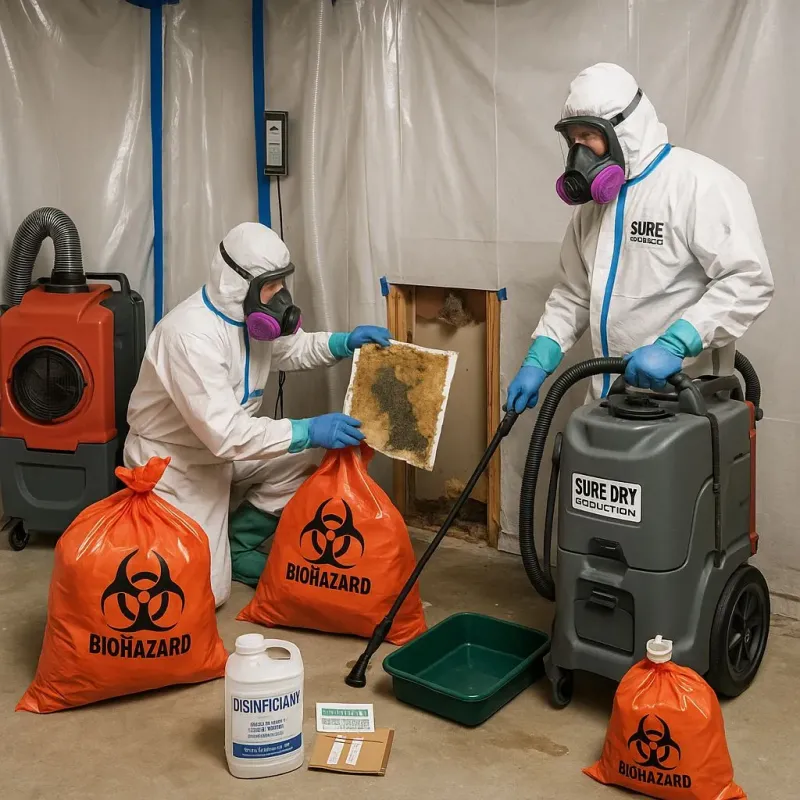 Contaminated Water Handling Protocols process in Bishopville, SC