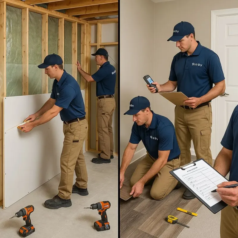 Repairs and Reconstruction process in Bishopville, SC